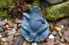 Artikelbild 3 des Artikels “Relaxter Frosch auf Wasserlilienblatt – ca. 16 cm, Bronzeoptik “